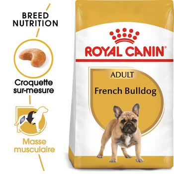 Visuel 2 du produit Croquettes Chien - Royal Canin Bouledogue Français Adulte - 3 kg