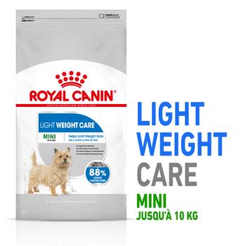 Visuel 2 du produit Royal Canin Croquettes Mini Light Weight Care - 8 kg