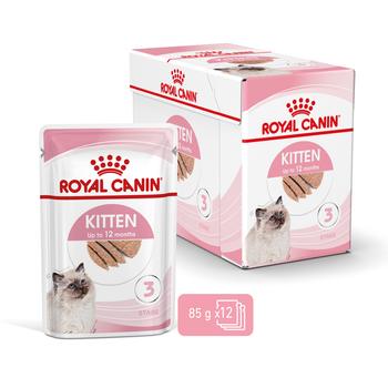 Visuel 1 du produit Royal Canin Sachet Mousse Kitten – 12 x 85 g