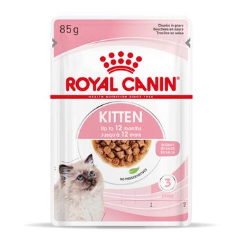 Visuel 2 du produit Boîtes Chat - Royal Canin Sachet Sauce Pack Chaton – 12 x 85 g