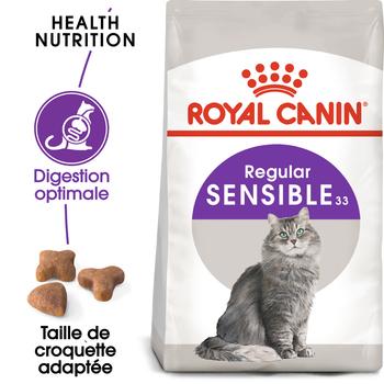 Visuel 2 du produit Croquettes Chat – Royal Canin Sensible 33 - 2 kg