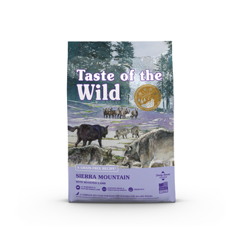 Visuel 1 du produit Croquettes Chien Sans Céréales - Taste of the Wild Sierra Mountain Canine 2kg
