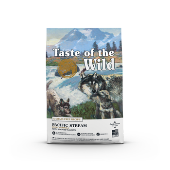Visuel 1 du produit Croquettes Chiot Sans Céréales - Taste of the Wild Pacific Stream Puppy - 2kg