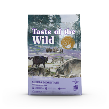 Visuel 1 du produit Croquettes Chien Sans Céréales – Taste of the Wild Sierra Mountain – 5,66 kg