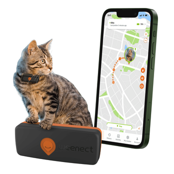 Visuel 2 du produit Sécurité Chat - Weenect GPS noir XS – 60 X 23 X 12 mm