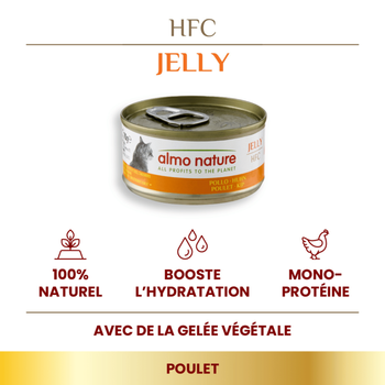 Visuel 2 du produit Boîte Chat – Almo Nature HFC Jelly Poulet 70 gr