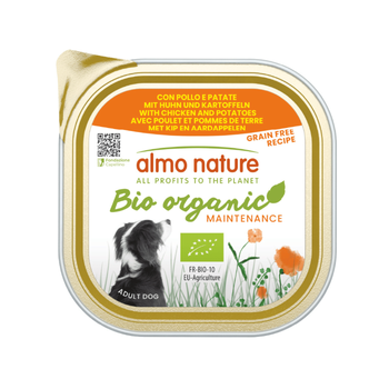 Visuel 1 du produit Boîte Chien – Almo Nature bio Poulet et Pomme de Terre 300 gr