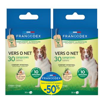 Visuel 1 du produit Francodex Vers O Net comprimés – X30