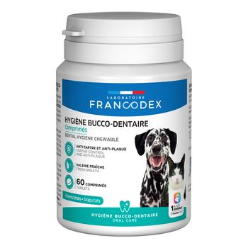 Visuel 1 du produit Hygiène Chien – Francodex Dentifrice à croquer – x 60