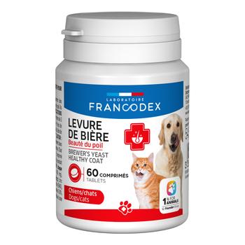 Visuel 1 du produit Soin – Francodex Levure de bière - 60 comprimés