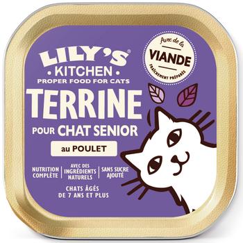 Visuel 1 du produit Lily’s Kitchen Terrine Chat Sénior Poulet - 85 gr