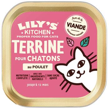Visuel 1 du produit Lily’s Kitchen Terrine Chaton Poulet - 85 gr