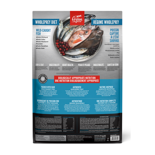 Visuel 2 du produit Croquettes Chat - Orijen cat Six Fish 1,8kg