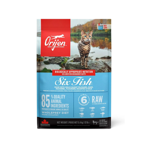 Visuel 1 du produit Croquettes Chat - Orijen cat Six Fish 1,8kg