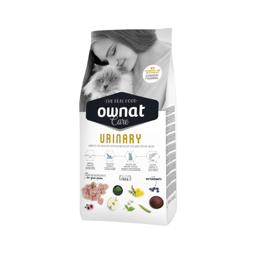 Visuel 1 du produit Croquettes Chat - Ownat Care Urinary Poulet et Saumon - 1,5 kg