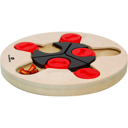 Visuel 1 du produit Jouet Chien - Flamingo stimulateur cérébral en bois Athena - Ø25 cm