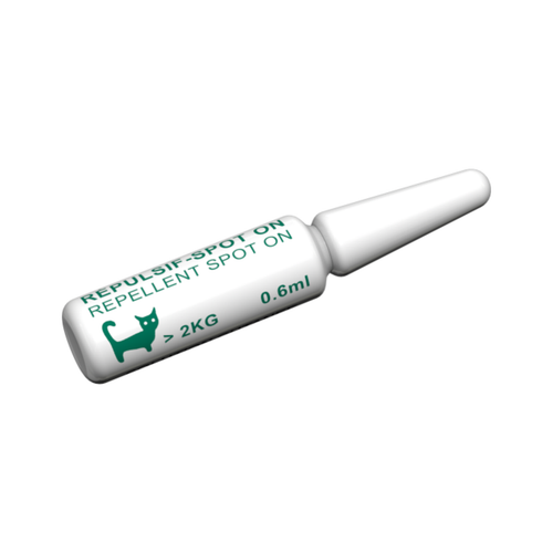 Visuel 2 du produit Soin Chat - Francodex Pipettes antiparasitaires insectifuges Chats plus de 2 kg - 4 x 1 ml
