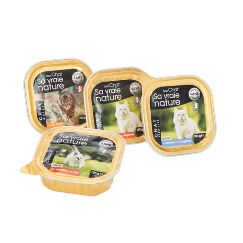 Visuel 4 du produit Boîte Chat senior - Sa vraie nature® Terrine Volaille - 100 g