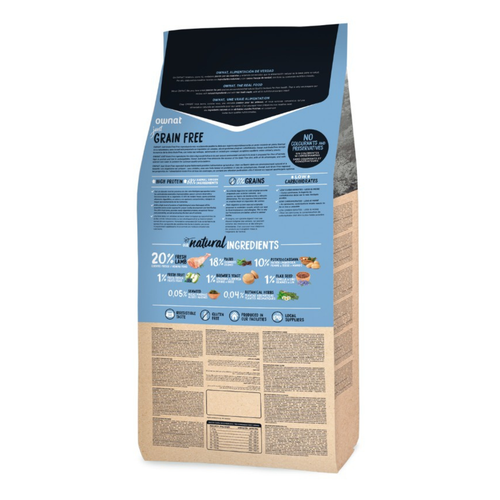 Visuel 2 du produit Croquettes Chien - Ownat Just Grain Free  Adulte sans céréales Agneau 3kg