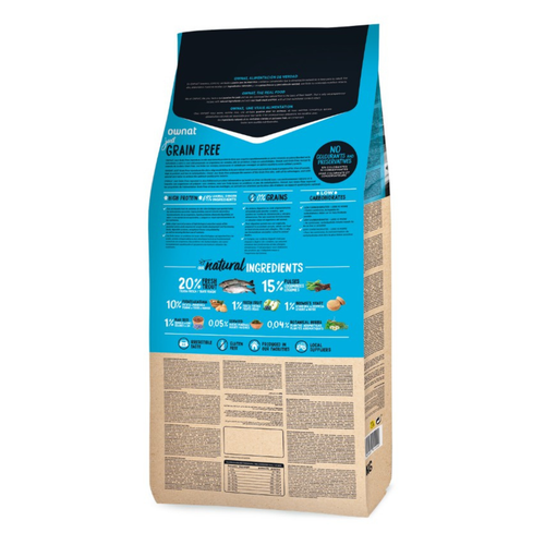 Visuel 2 du produit Croquettes Chien - Ownat Just Grain Free Adulte sans céréales Truite - 3kg