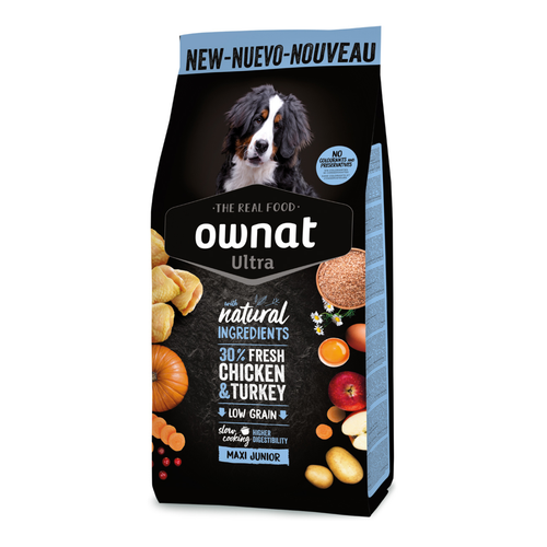 Visuel 1 du produit Croquettes Chien - Ownat Ultra Maxi Junior -14kg