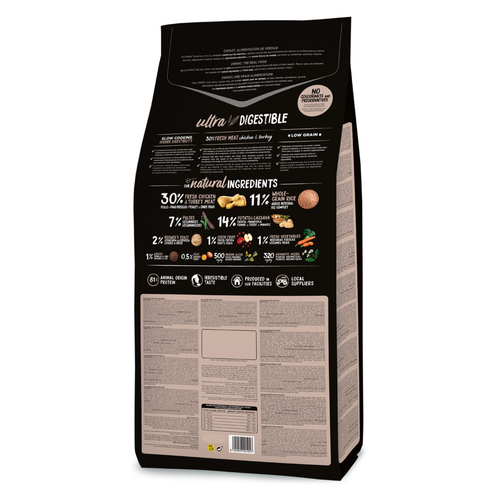 Visuel 2 du produit Croquettes Chien - Ownat Ultra Medium Adult Dog  3kg