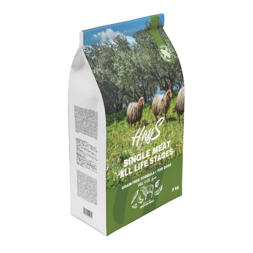 Visuel 1 du produit Croquettes Chien Adulte Sans Céréales – Hays mono protéine d'agneau – 3 kg