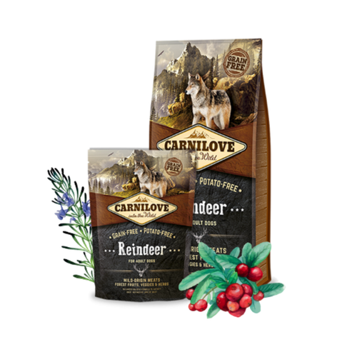 Visuel 3 du produit Croquettes Chien - Carnilove Adulte Sans Céréales Reindeer - 12kg
