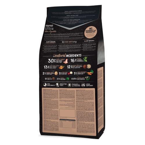 Visuel 2 du produit Croquettes Chien - Ownat Ultra Medium Light Dog  3kg