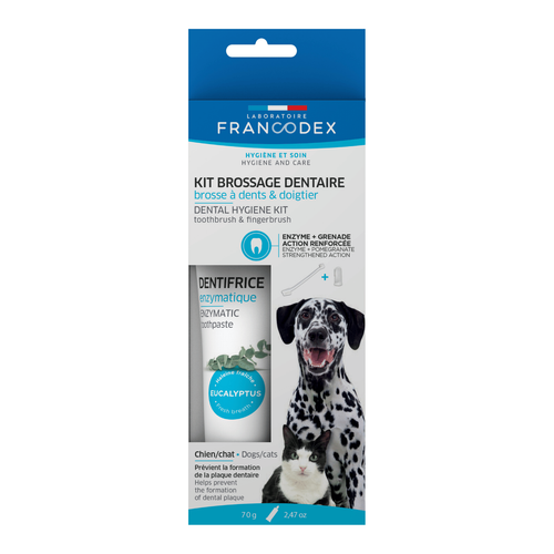 Visuel 1 du produit Kit de brossage des dents pour chiens