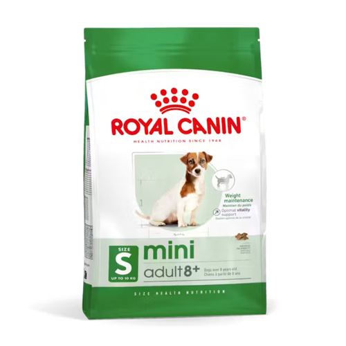 Visuel 1 du produit Croquettes Chien – Royal Canin Mini Adulte 8+ - 4 kg