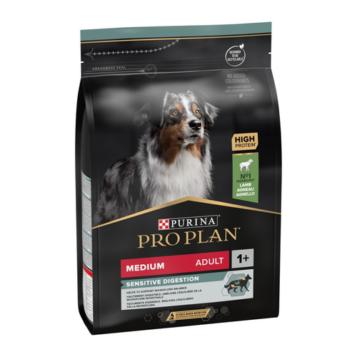 Visuel 1 du produit Croquettes Chien – Pro Plan Adulte Digestion Agneau - 3 kg