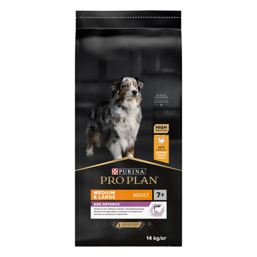 Visuel 2 du produit Croquettes Chien – Pro Plan Medium & Large Adulte 7+ Poulet - 14 kg