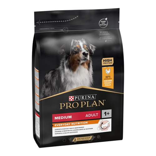Visuel 1 du produit Croquettes Chien – Pro Plan Medium Poulet  – 3 kg