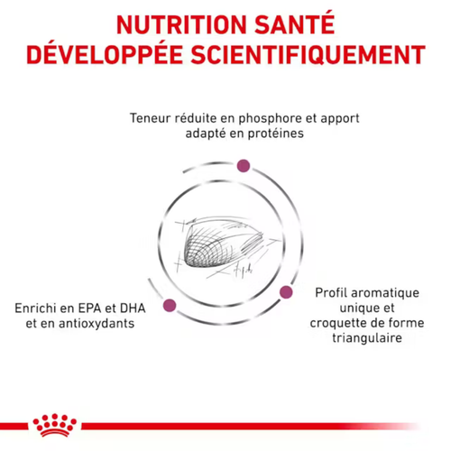 Visuel 4 du produit Croquettes VDiet Cat renal spécial rsf 26 4kg