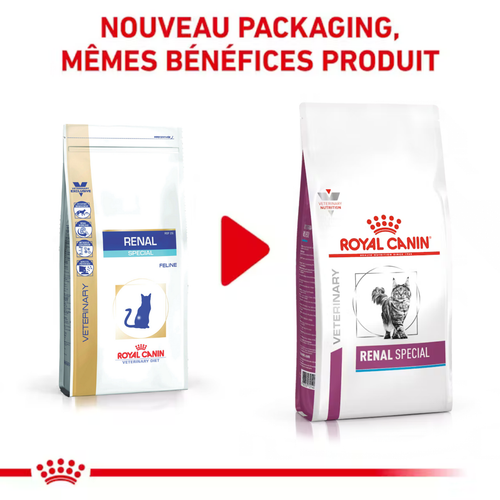 Visuel 3 du produit Croquettes VDiet Cat renal spécial rsf 26 4kg