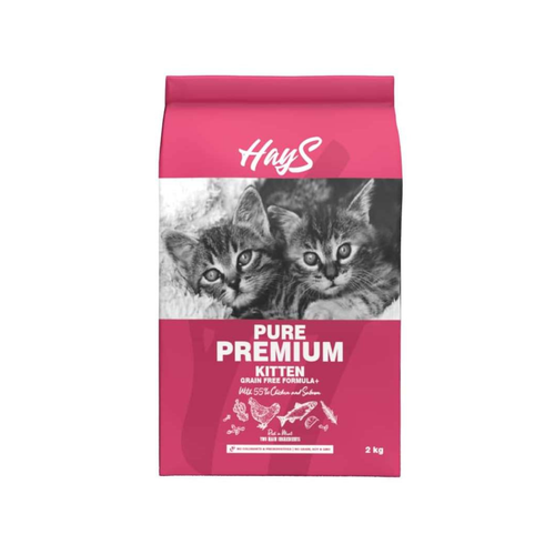 Visuel 2 du produit Croquettes Chaton – Hays Pure Premium au poulet – 2 kg