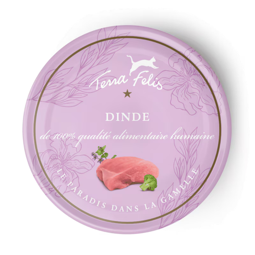 Visuel 3 du produit Boîtes Chat - Terra Felis dinde - 80 g