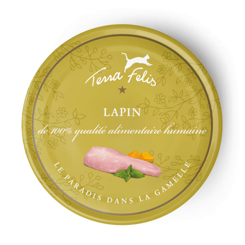 Visuel 3 du produit Boîtes Chat - Terra Felis lapin - 80 g