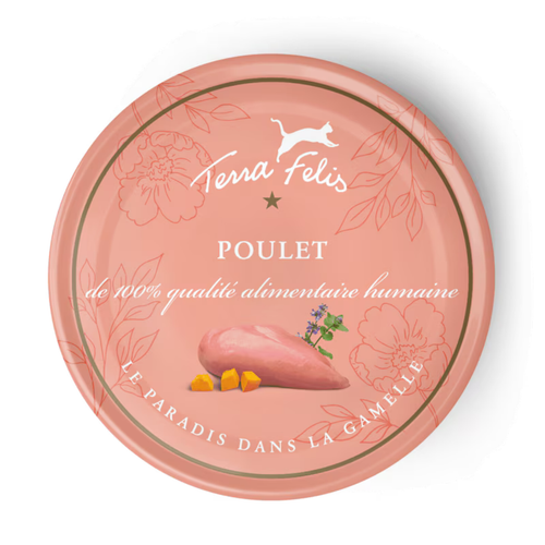 Visuel 3 du produit Boîtes Chat - Terra Felis poulet - 80 g