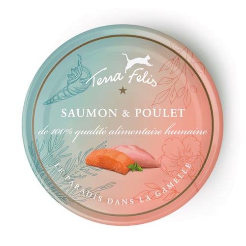 Visuel 3 du produit Boîtes Chat - Terra Felis saumon poulet - 80 g