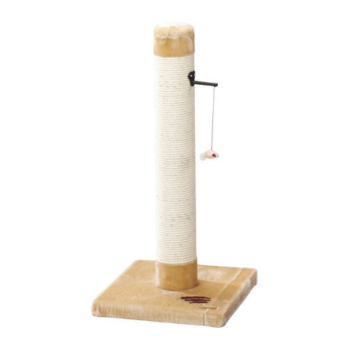 Visuel 1 du produit Habitat Chat – Arbre à Chat Confort Post coloris beige – 80 cm
