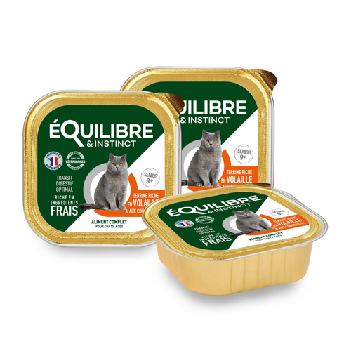 Visuel 4 du produit Boîtes Chat - Équilibre & Instinct Terrine chat sénior Volaille - 85 gr