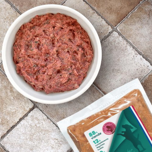 Visuel 3 du produit BARF Chien - Qru Simplement Dinde surgelé - 450 gr