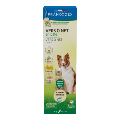 Visuel 3 du produit Soin Chien - Francodex Pâte Vers O Net - 70 gr