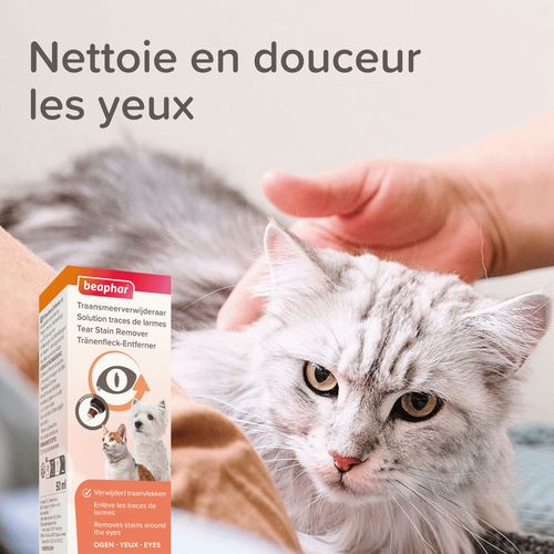 Visuel 6 du produit Hygiène – Beaphar Solution Traces De Larmes – 50 ml