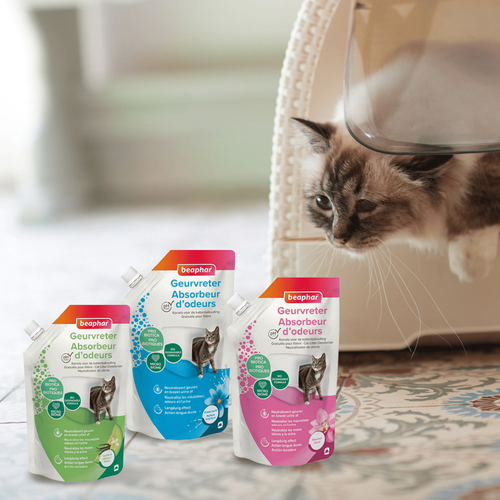 Visuel 6 du produit Hygiène Chat – Beaphar Absorbeur d'odeur parfum Vanille Melon - 400 gr