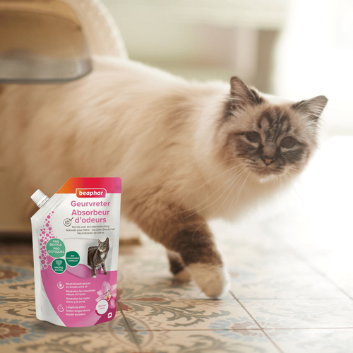 Visuel 5 du produit Hygiène Chat – Beaphar Absorbeur d'odeur parfum Orchidée - 400 gr
