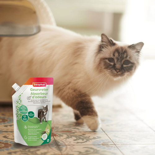 Visuel 5 du produit Hygiène Chat – Beaphar Absorbeur d'odeur parfum Vanille Melon - 400 gr