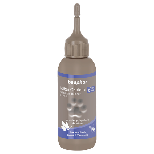 Visuel 1 du produit Hygiène Chien et Chat – Beaphar Lotion Oculaire Premium – 125 ml